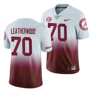 Men's Alabama Crimson Tide #70 Alex Leatherwood Gradient 2019 Color Crash NCAA College Football Jersey 2403URMB5